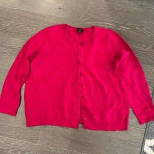 Talbots Pima Cotton Cardigan Size 2XP